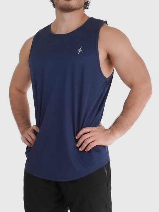 Muscle Cut Midnight Blue